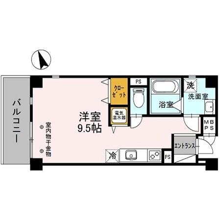 姫路駅 徒歩10分 3階の物件間取画像